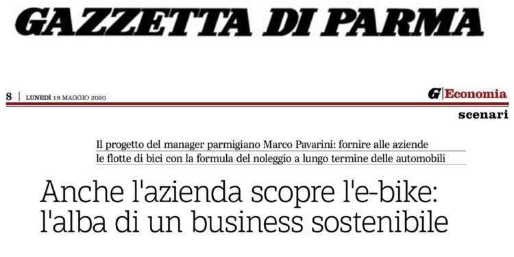 Anche l’azienda scopre l’Ebike